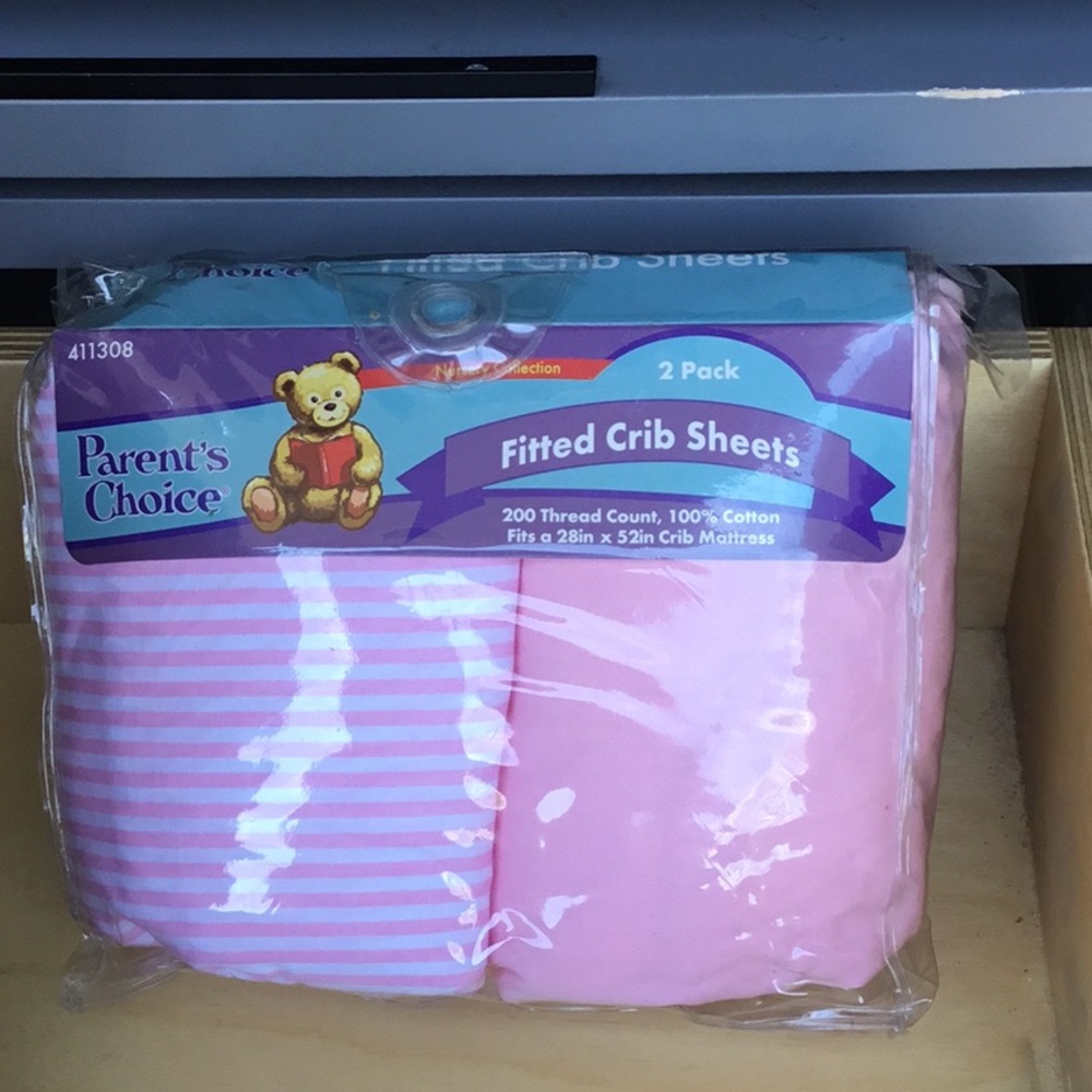 Parents Choice fitted Crib Sheet